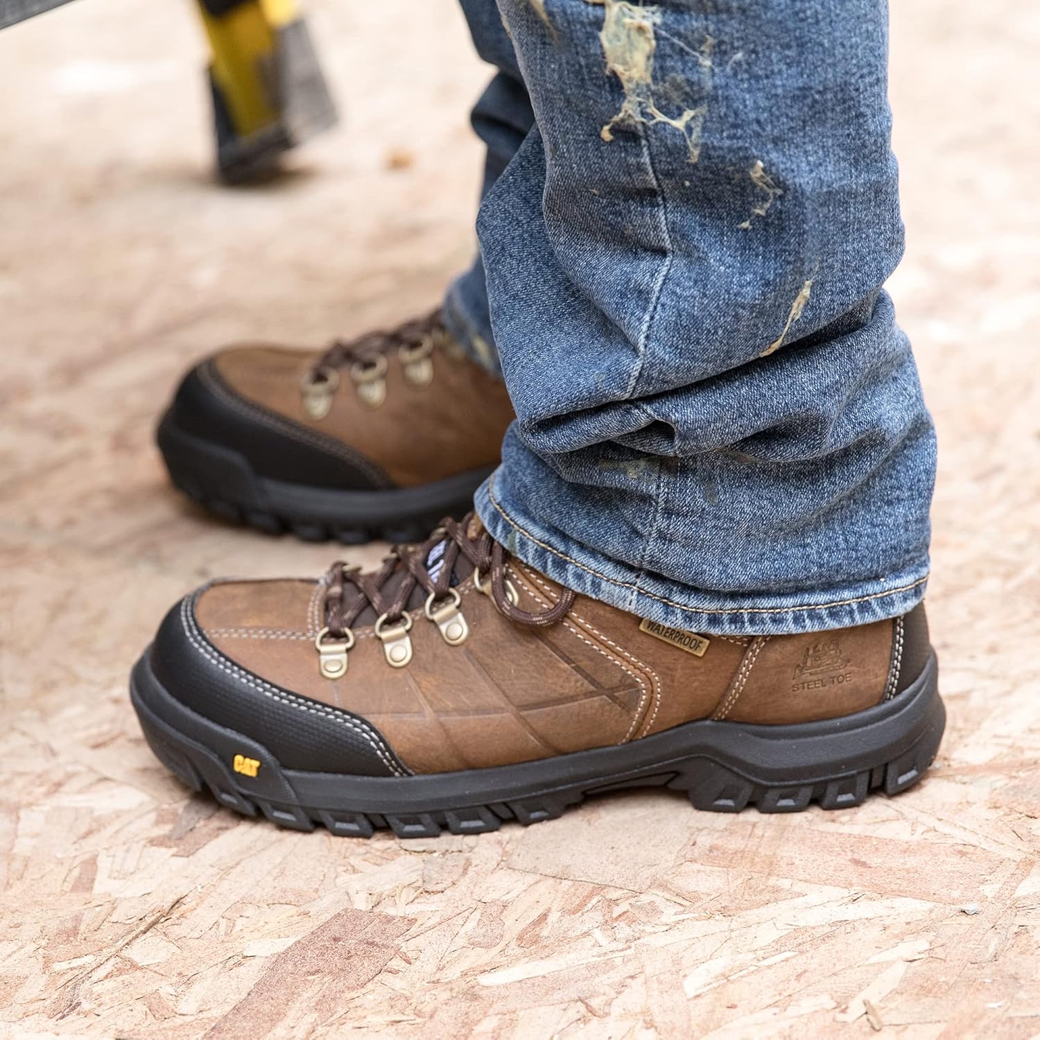 Men’s Threshold Waterproof Steel Toe Work Boot - Image 9